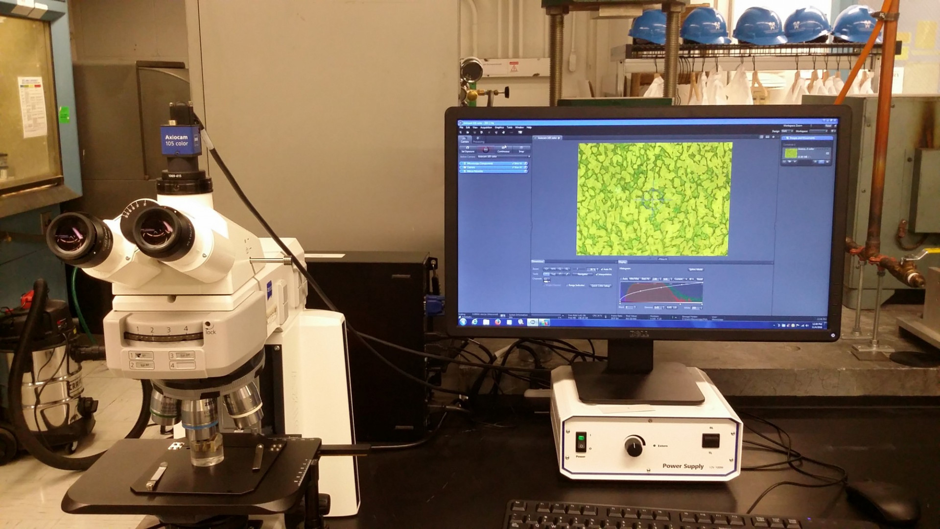 Optical Microscope (only Zeiss is shown) Materials Science Teaching